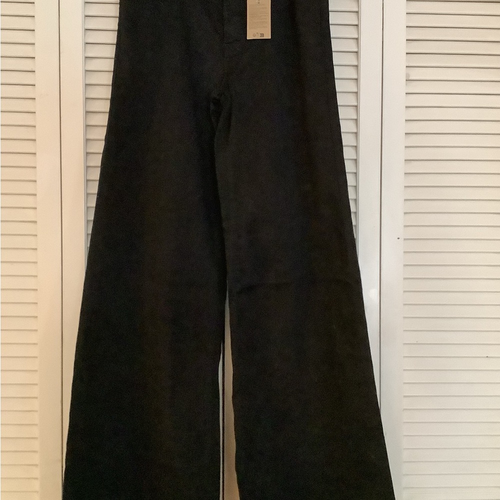 Black Wide-Leg Pants